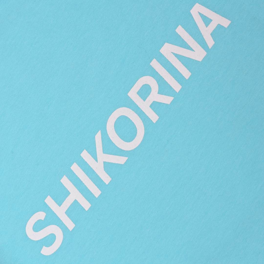 SHIKORINA BABY TEE IN BLUE II