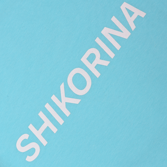 SHIKORINA BABY TEE IN BLUE II